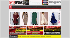 Desktop Screenshot of 5n1khaber.com